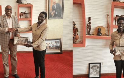 MKU founder Supports Scholarship Beneficiary Milly Nafula in Her Clinical Years