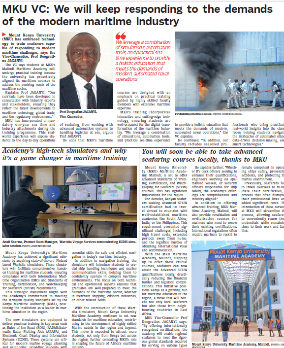 MKU-Maritime Academy Supplement