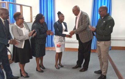 MKU Founder awards Kshs. 100,000 to student for naming new state-of-the-art auditorium