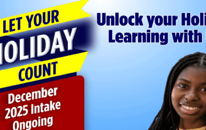 Join Our December 2025 and January 2026 Intakes