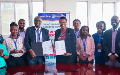 Mount Kenya University Signs Strategic MoU with CAfRIC Centre to Advance Mental Health Care