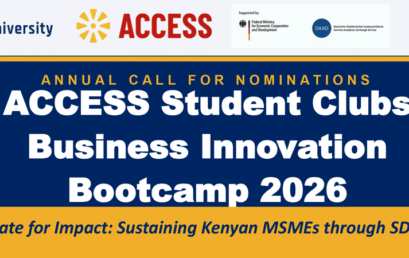 ACCESS Student Clubs Business Innovation Bootcamp 2026