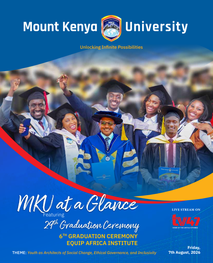 MKU at a Glance  Magazine August Edition