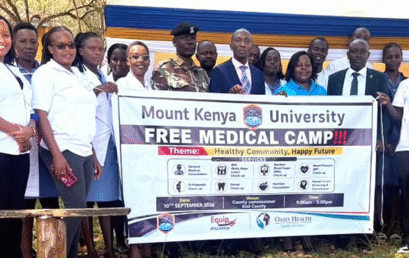 MKU Partners to Deliver Free Healthcare to Kisii Residents