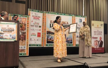 Prof. Bindu Madhavi Honoured with Most Influential Professor Award at East African Leadership Awards 2026