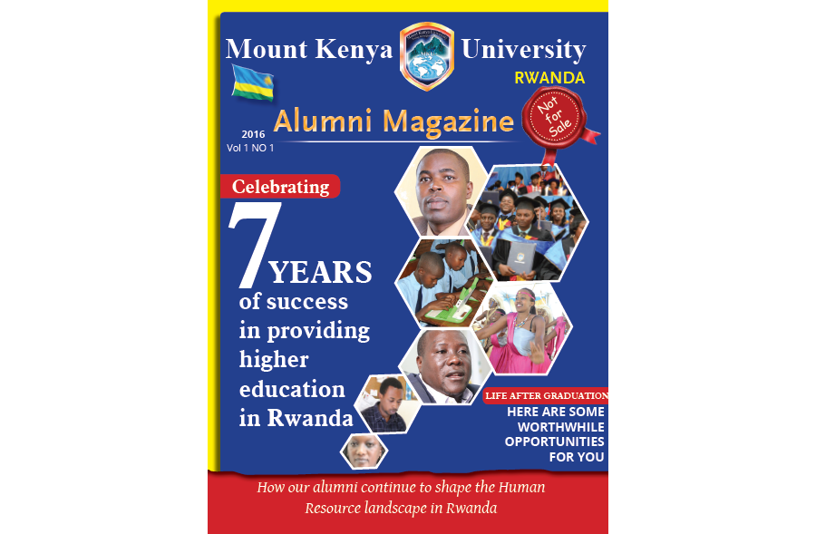 MKU Rwanda Alumni Magazine 2016