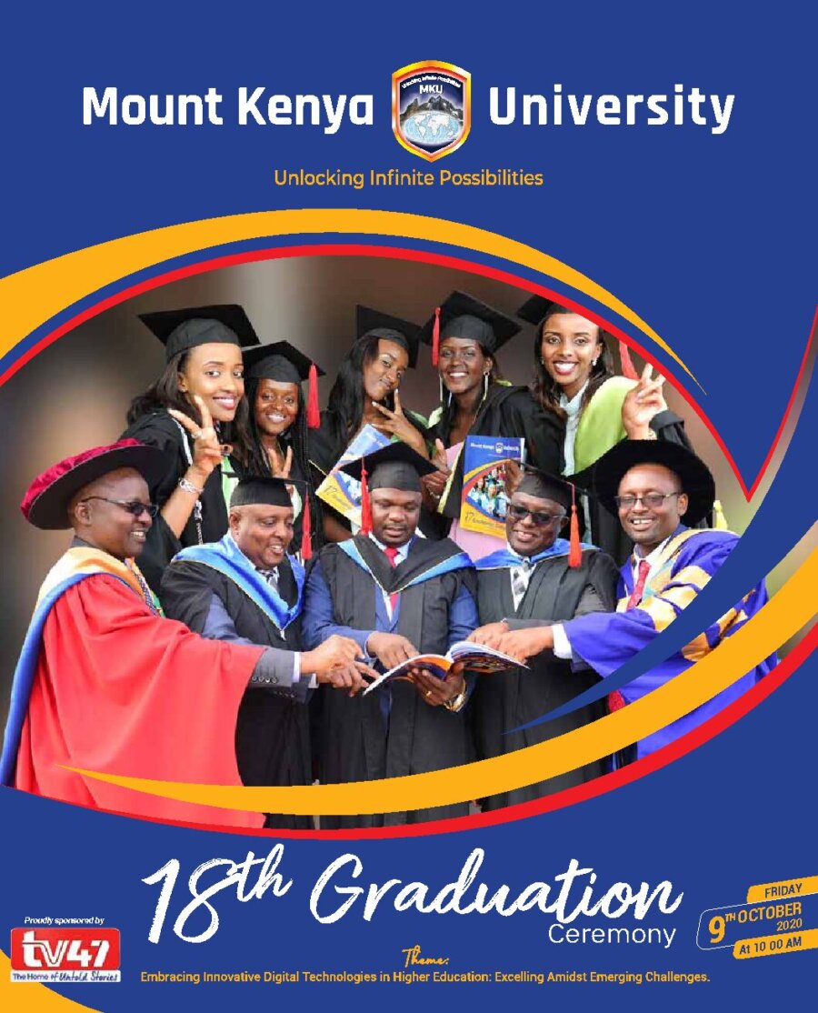 18th Graduation booklet