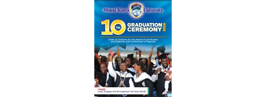 10th Graduation Booklet