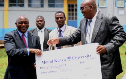 MKU donates Ksh 500,000 to needy students