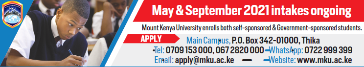 Laundry & Dry Cleaner - Mount Kenya University